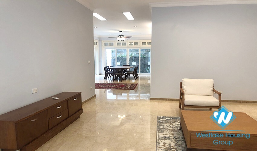Bright and modern house for rent in Ciputra, Tay Ho, Hanoi.